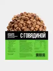 Корм сухой ECATS для кошек с говядиной, 10 кг