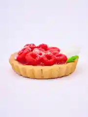 Мыло ручной работы "Большая тарталетка с малиной и безе"