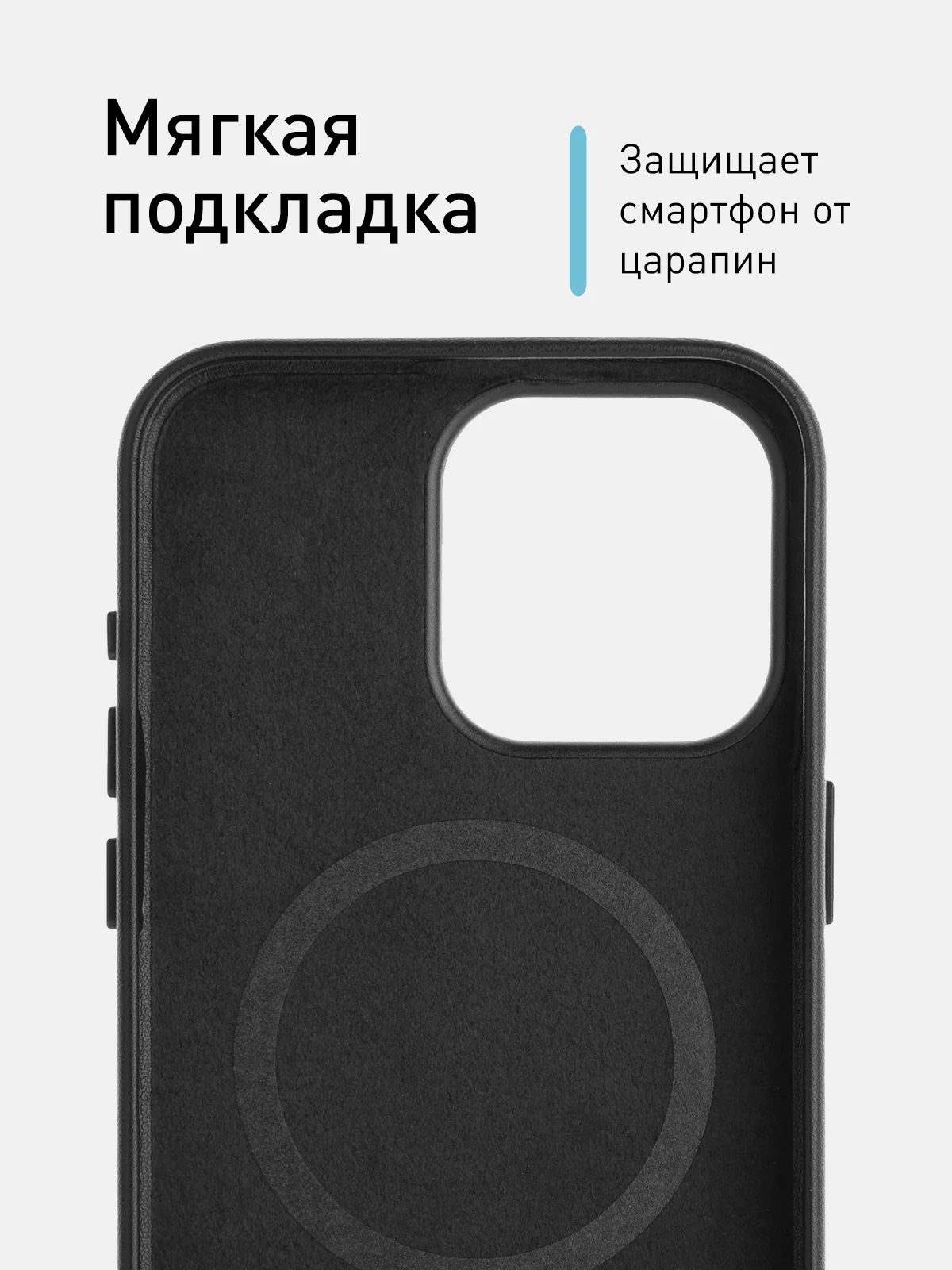 Тёмно-зелёный чехол MagSafe для iPhone 15 Pro Max Plus кожаный ROSCO из экокожи с защитой камер магнитом