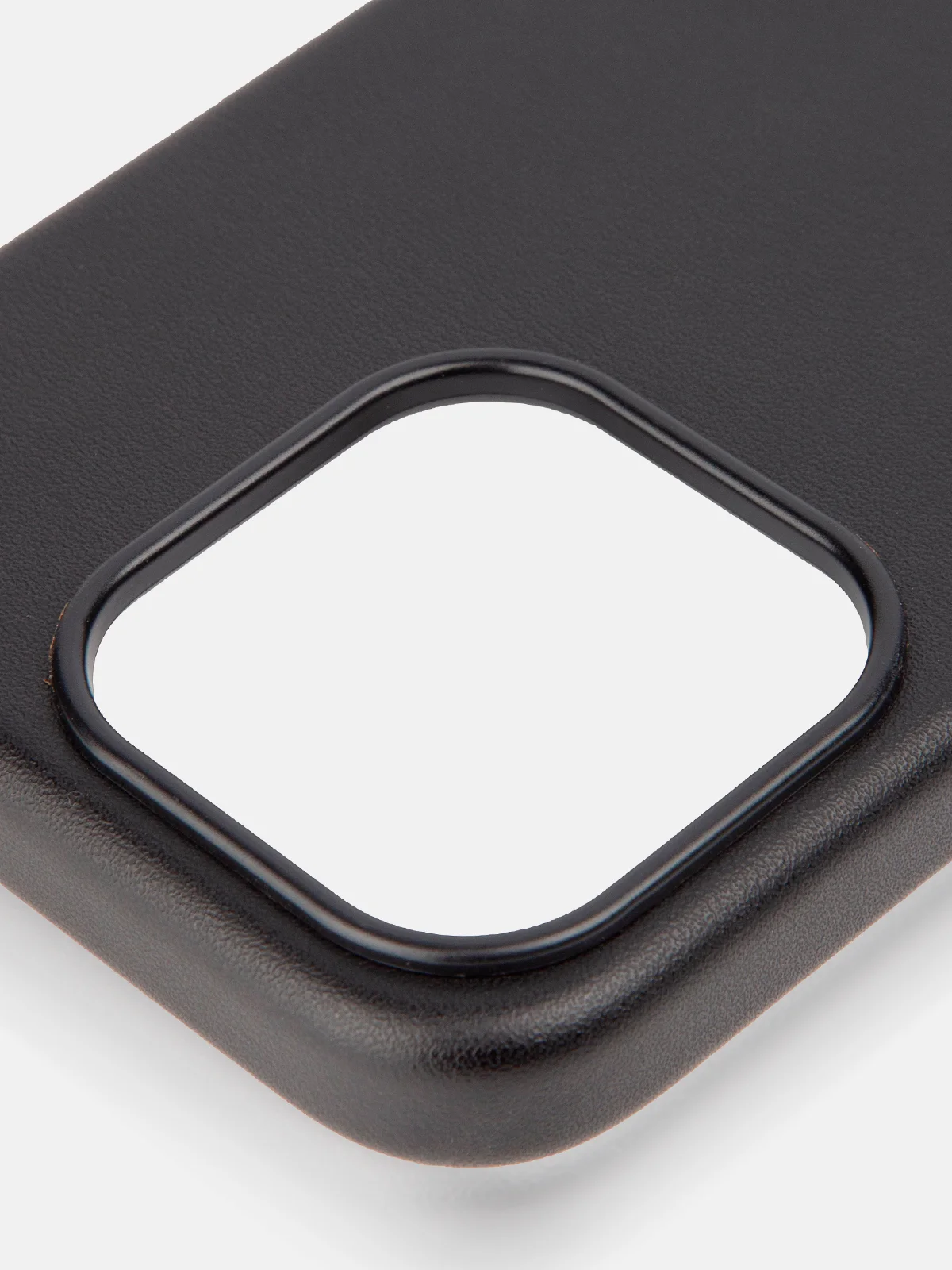 Тёмно-зелёный чехол MagSafe для iPhone 15 Pro Max Plus кожаный ROSCO из экокожи с защитой камер магнитом