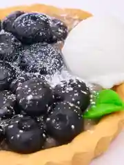 Мыло ручной работы "Большая тарталетка с голубикой и мороженым"