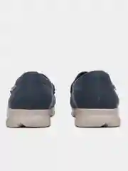 Синий мокасины женские
