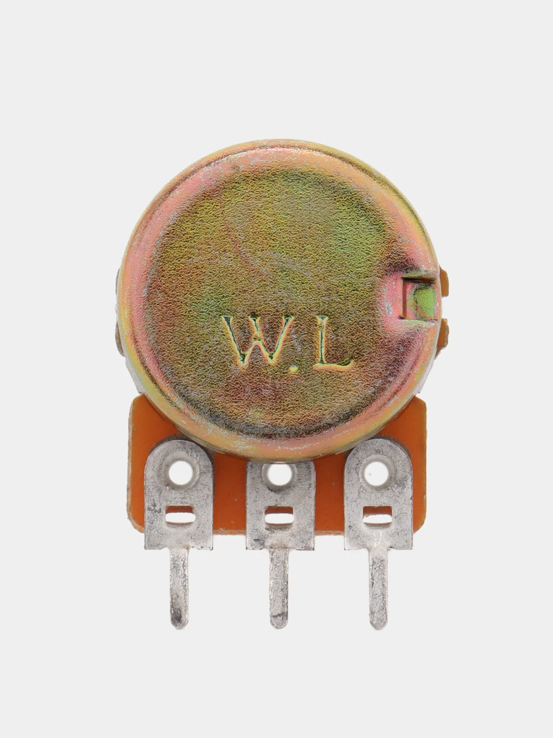 Резистор 16K1 (WH148 ) 10k шлиц L=15мм (переменный резистор)