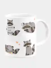 Кружка керамическая Веселые Еноты