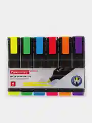 Текстовыделители Brauberg Original набор 6 цветов, маркеры, линия 1-5 мм