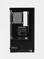 Черный корпус компьютерный Formula Crystal Z1M, без БП