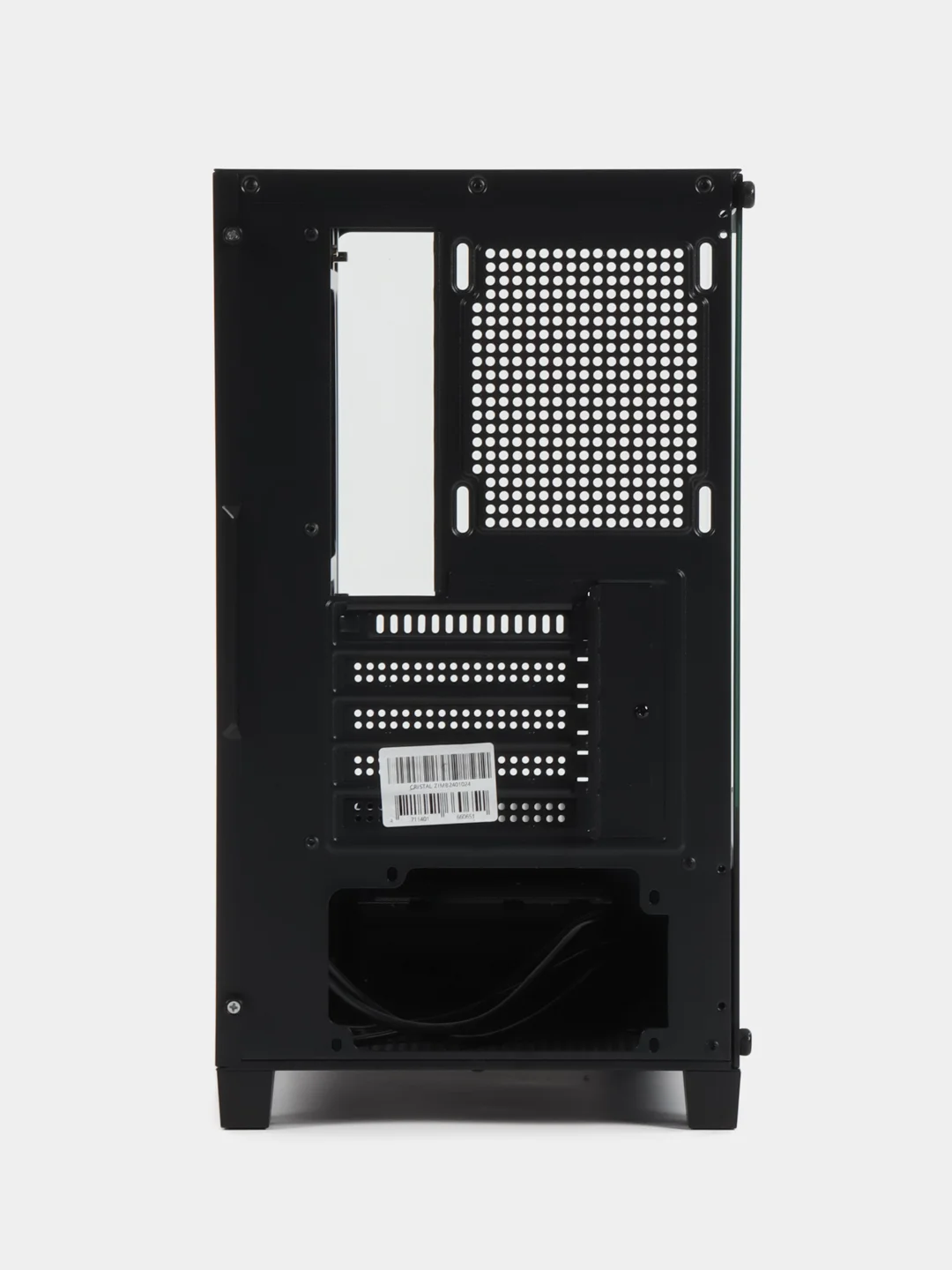 Черный корпус компьютерный Formula Crystal Z1M, без БП