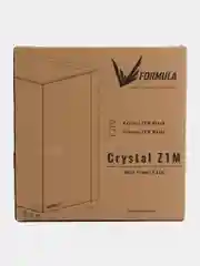 Черный корпус компьютерный Formula Crystal Z1M, без БП