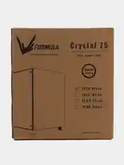 Черный корпус компьютерный Formula Crystal Z5 TG