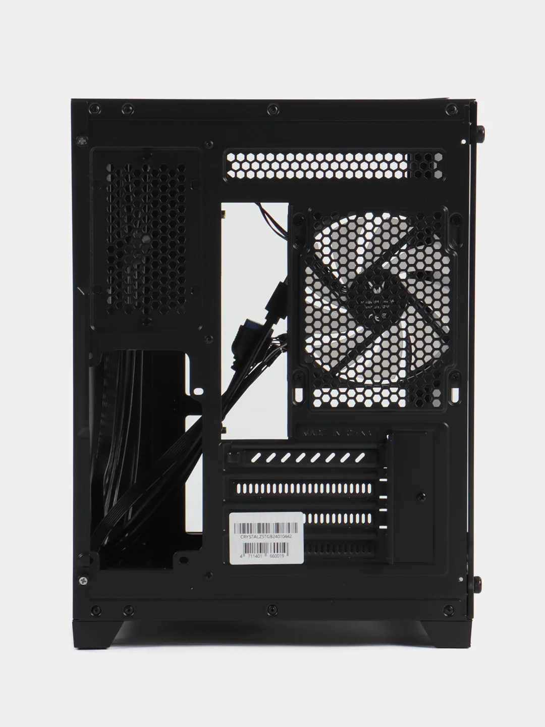 Черный корпус компьютерный Formula Crystal Z5 TG