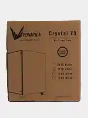 Белый корпус компьютерный Formula Crystal Z5 TG
