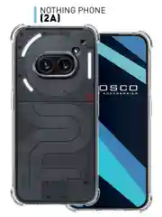 Прозрачный чехол для Nothing Phone (1), (2a), (2a) Plus противоударный силиконовый ROSCO с углами