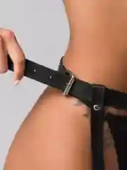 Черный женские гартеры на бедра