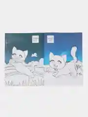 Коричневый раскраска с Наклейками Единорог, Космос, Мотоциклы