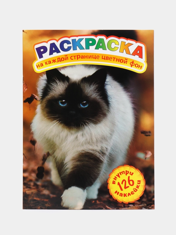 Раскраска с Наклейками Единорог, Космос, Мотоциклы