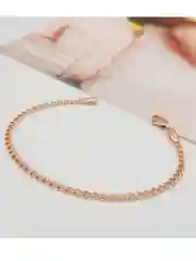 Золотой браслет женский Нонна, ювелирная бижутерия, позолота