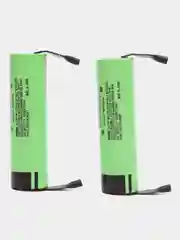 Салатовый аккумулятор 18650 3400mah, литий ионная батарея, Li-ion для фонариков, лазера, электронок