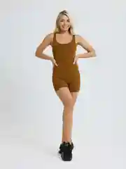 Черный комбинезон женский, спортивный