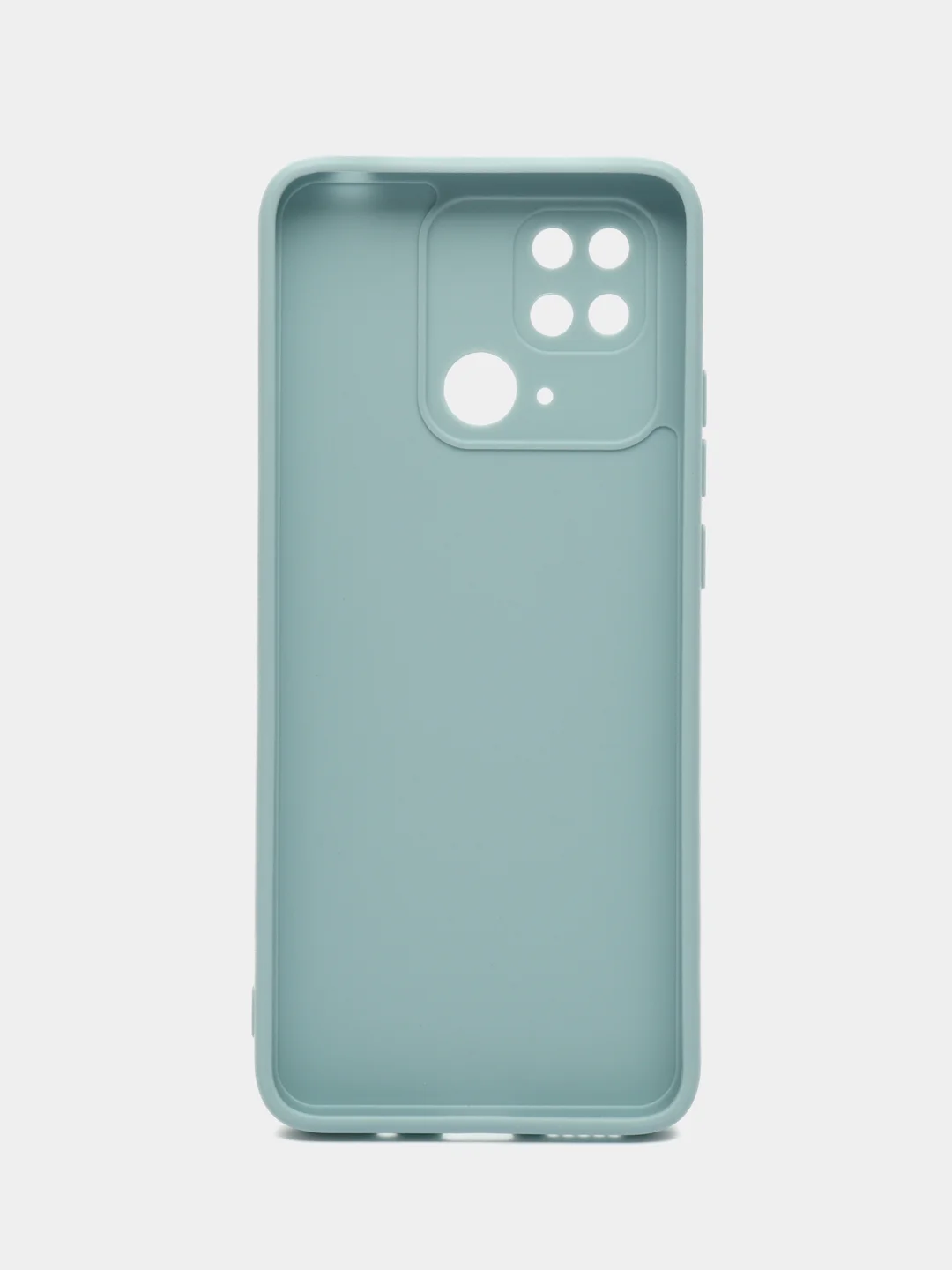 Светло-синий чехол для Xiaomi Redmi 10C, Poco C40 (Сяоми Редми 10С, Поко С40), силиконовый