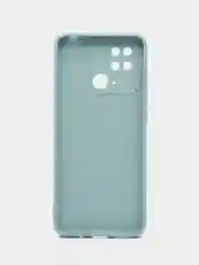 Светло-синий чехол для Xiaomi Redmi 10C, Poco C40 (Сяоми Редми 10С, Поко С40), силиконовый