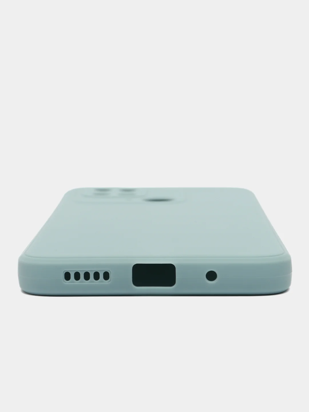 Светло-синий чехол для Xiaomi Redmi 10C, Poco C40 (Сяоми Редми 10С, Поко С40), силиконовый