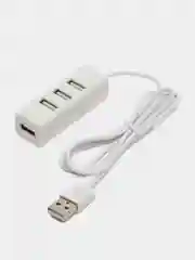 Разветвитель портов USB Hub,хаб концентратор,разветвитель 4 входа, разветвитель для компа