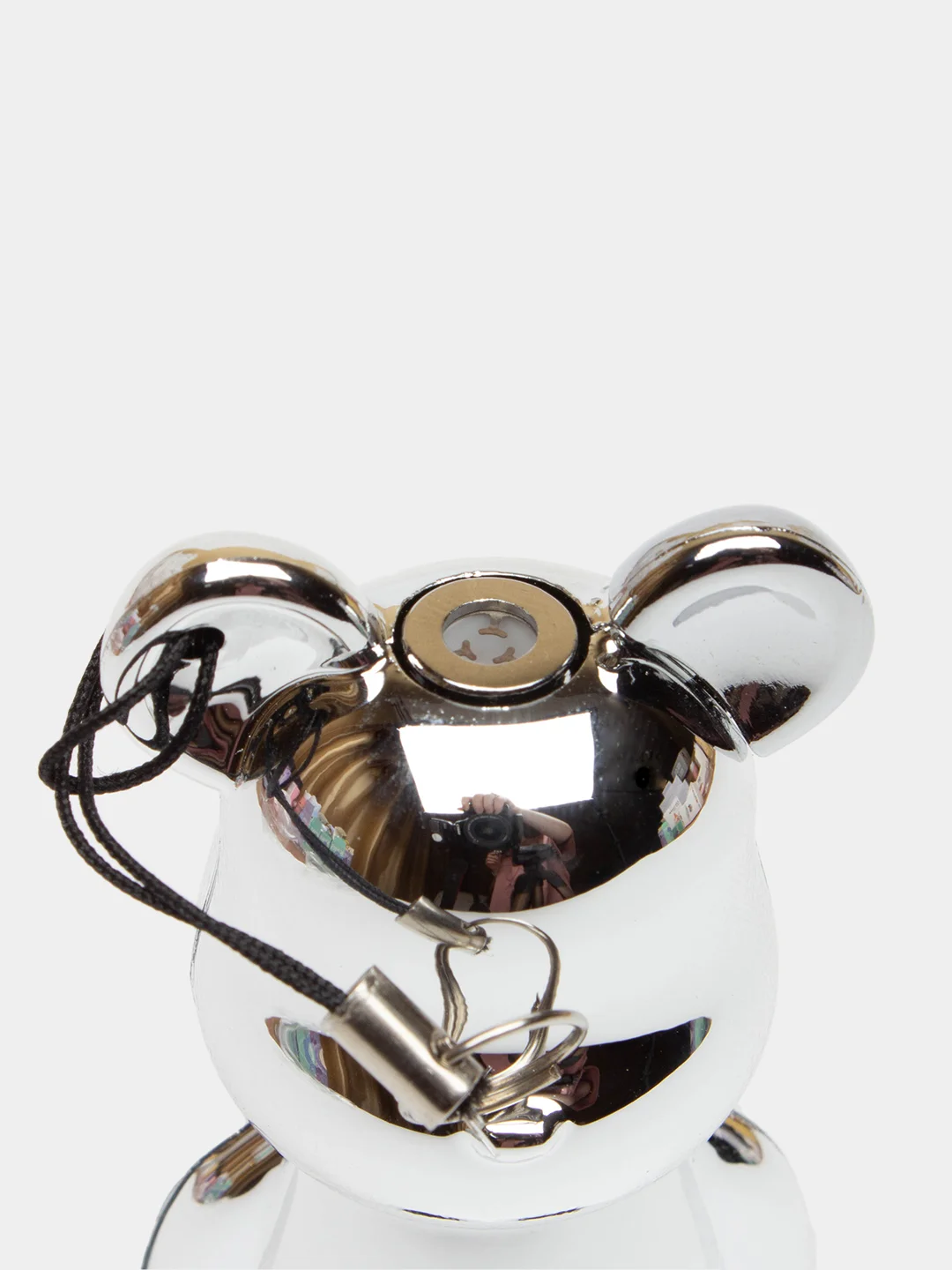 Серебряный газовая зажигалка, заправляемая, брелок