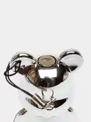Серебряный газовая зажигалка, заправляемая, брелок