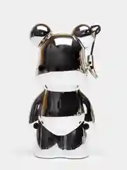 Серебряный газовая зажигалка, заправляемая, брелок