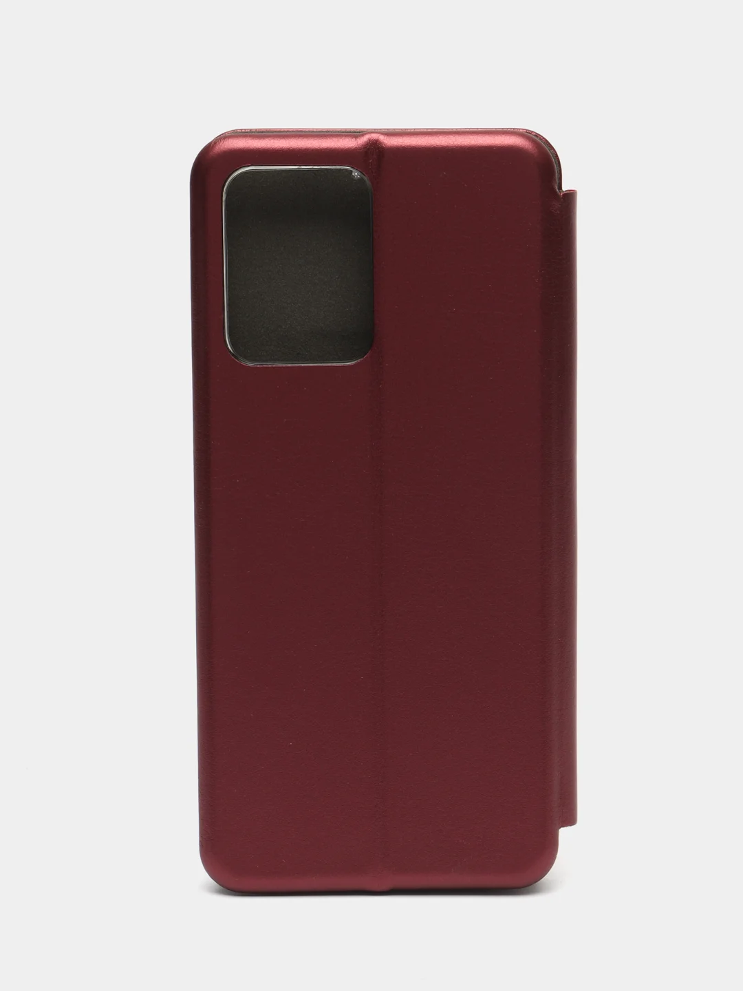 Бордовый чехол книжка для Xiaomi Redmi Note 12 (Сяоми Редми Ноте 12)