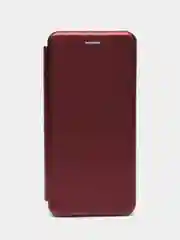 Бордовый чехол книжка для Xiaomi Redmi Note 12 (Сяоми Редми Ноте 12)