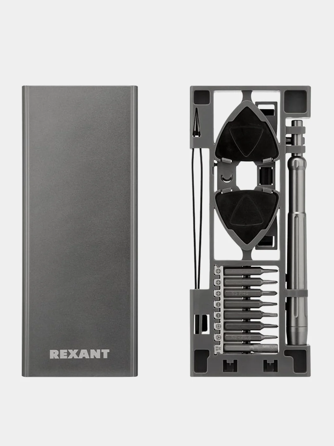 Набор отверток для точных работ REXANT XA-04, 24 предмета