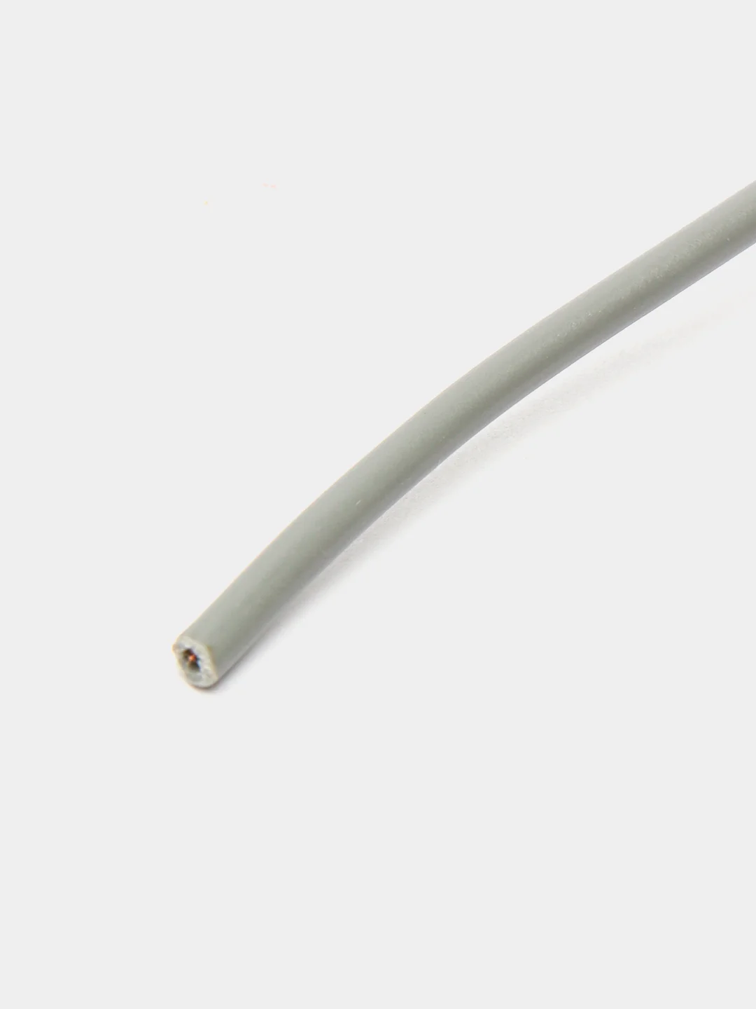 Серый провод UL1007 НПнг(C)-HF 18AWG (0.75мм, медь) отрезок 5 метров