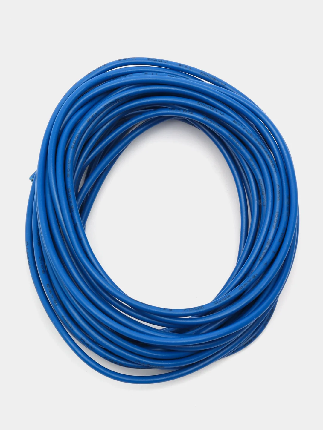 Синий провод UL1007 НПнг(C)-HF 18AWG (0.75мм, медь) отрезок 5 метров