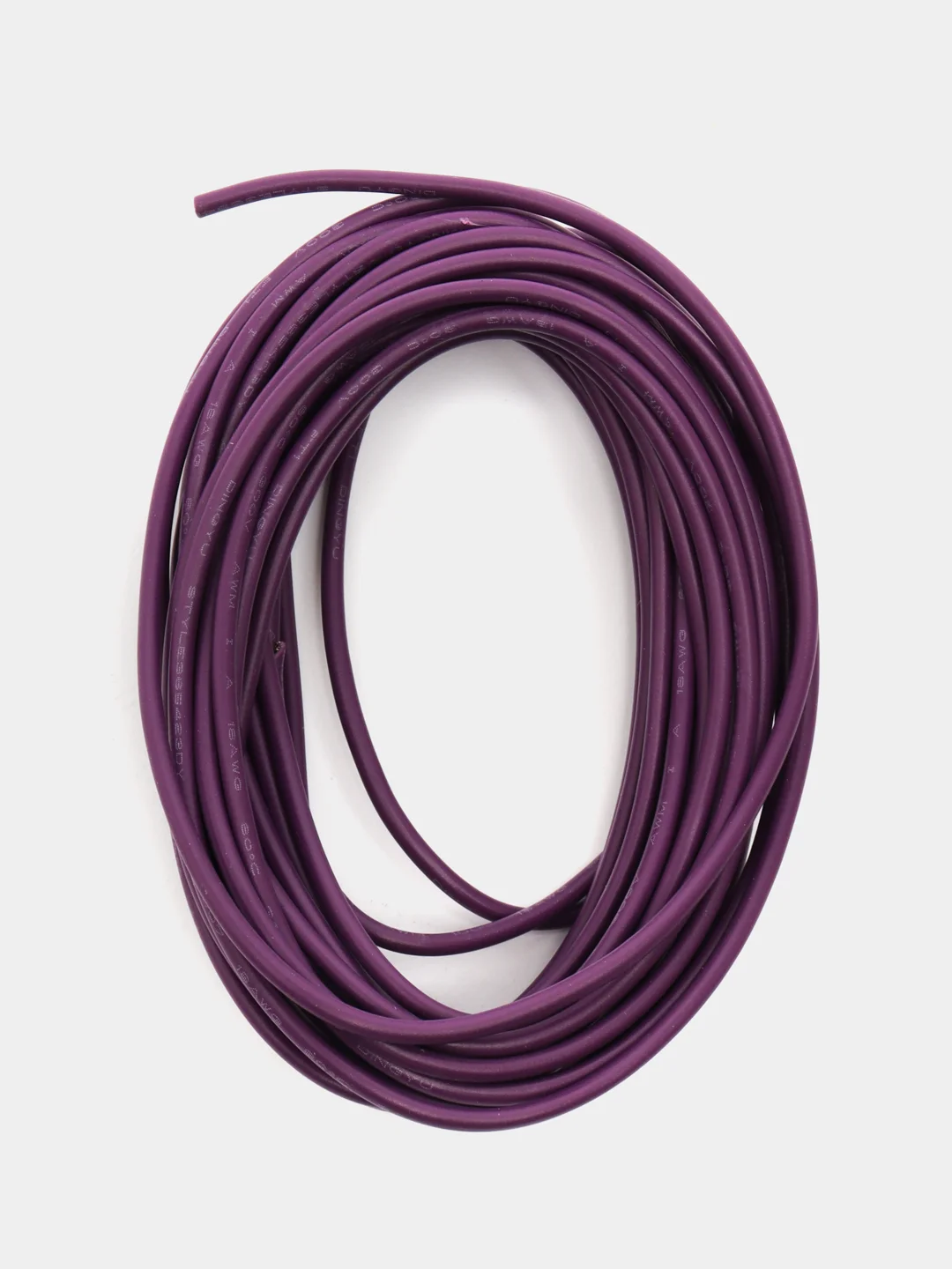Фиолетовый провод UL1007 НПнг(C)-HF 18AWG (0.75мм, медь) отрезок 5 метров