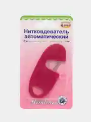Нитевдеватель автоматический + 5 игл с золотым ушком (Hemline)