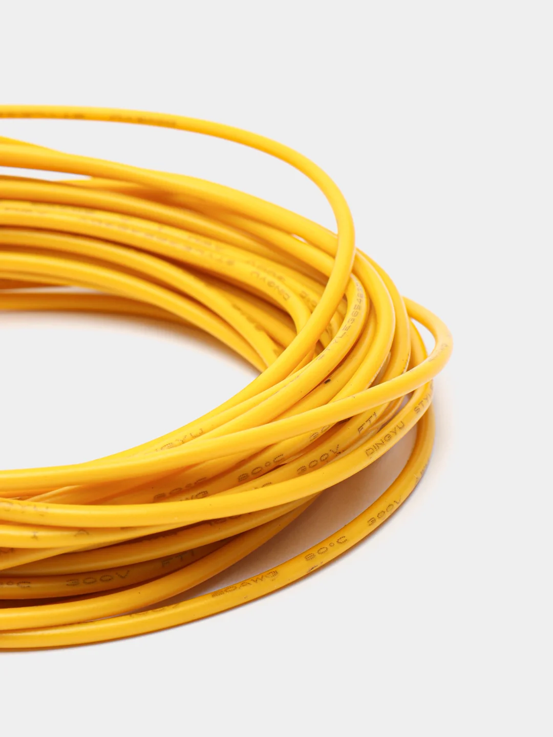 Желтый разные цвета Провод монтажный UL1007 НПнг(C)-HF 20AWG 0.5 мм2 медь отрезок 5 метров
