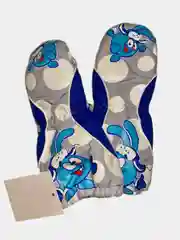Красный варежки-краги "Смешарики", детские, непромокаемые