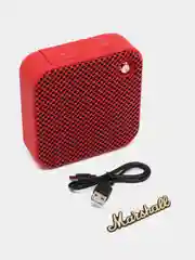 Красный колонка Bluetooth