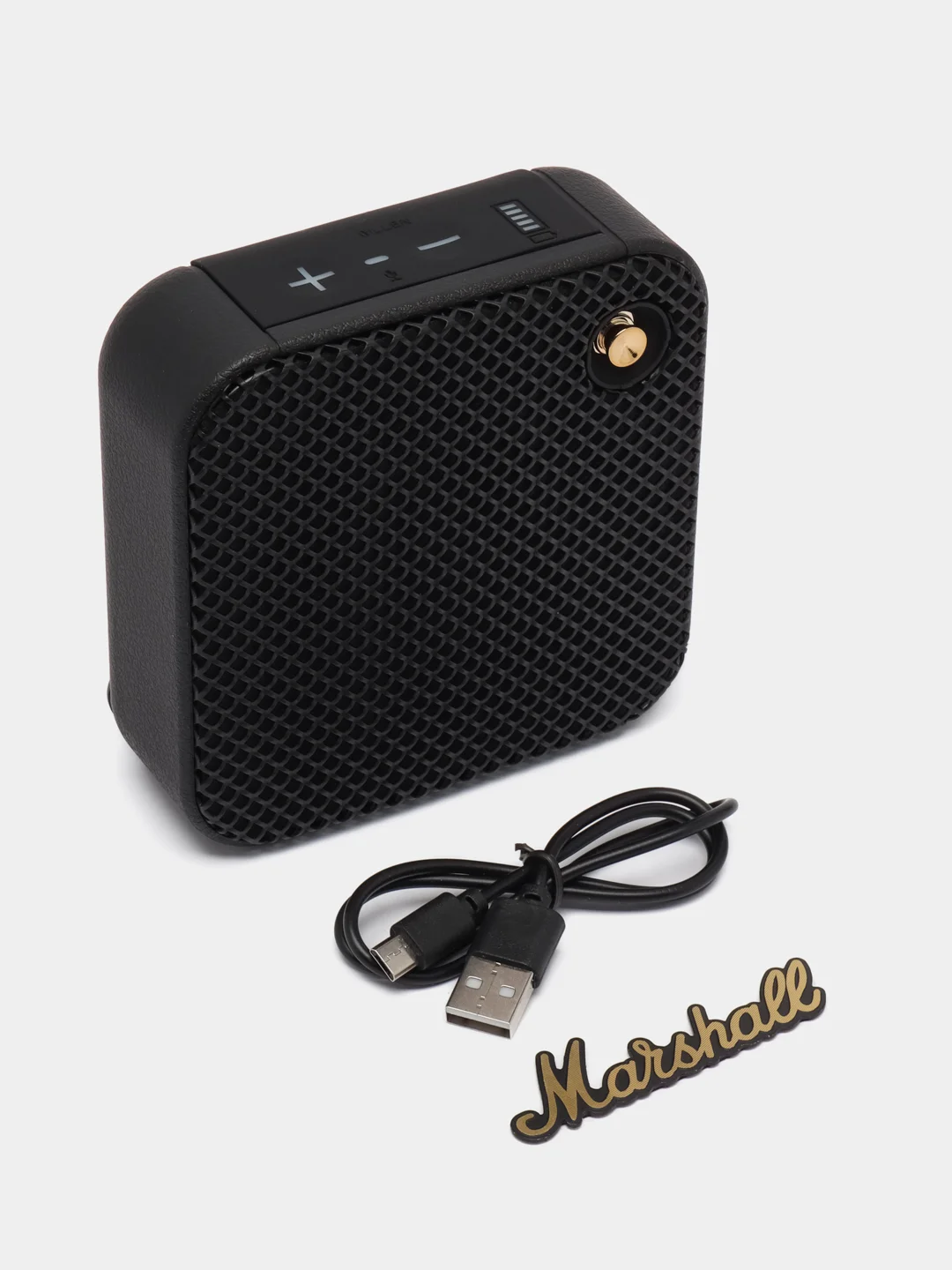 Черный колонка Bluetooth