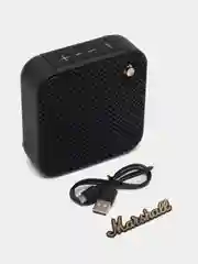 Черный колонка Bluetooth