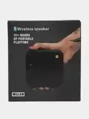 Черный колонка Bluetooth
