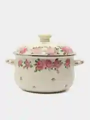 Vetta Розанна "Кастрюля эмалированная", 24 см, 5,0 л, индукция