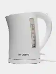Белый чайник электрический Hyundai HYK-G6405, 1.7л / HYK-P1409 1.7л