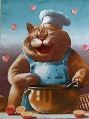 Полотенце вафельное кухонное, 1 шт, для кухни, ванны, лица и рук, детям, салфетка