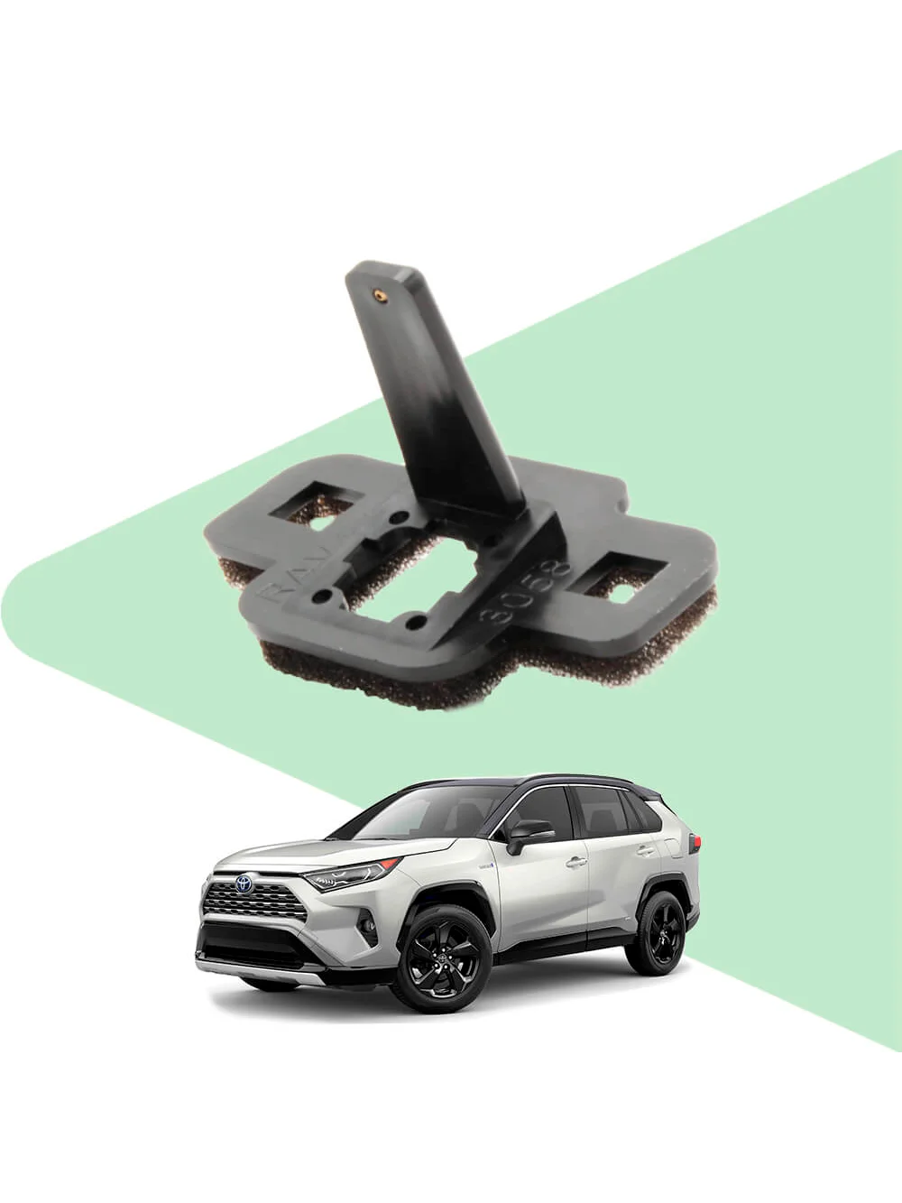 Омыватель штатной камеры заднего вида для Toyota Rav4 2019- 3058 CleanCam