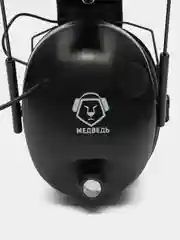 Активные электронные наушники для стрельбы Veber Медведь Black