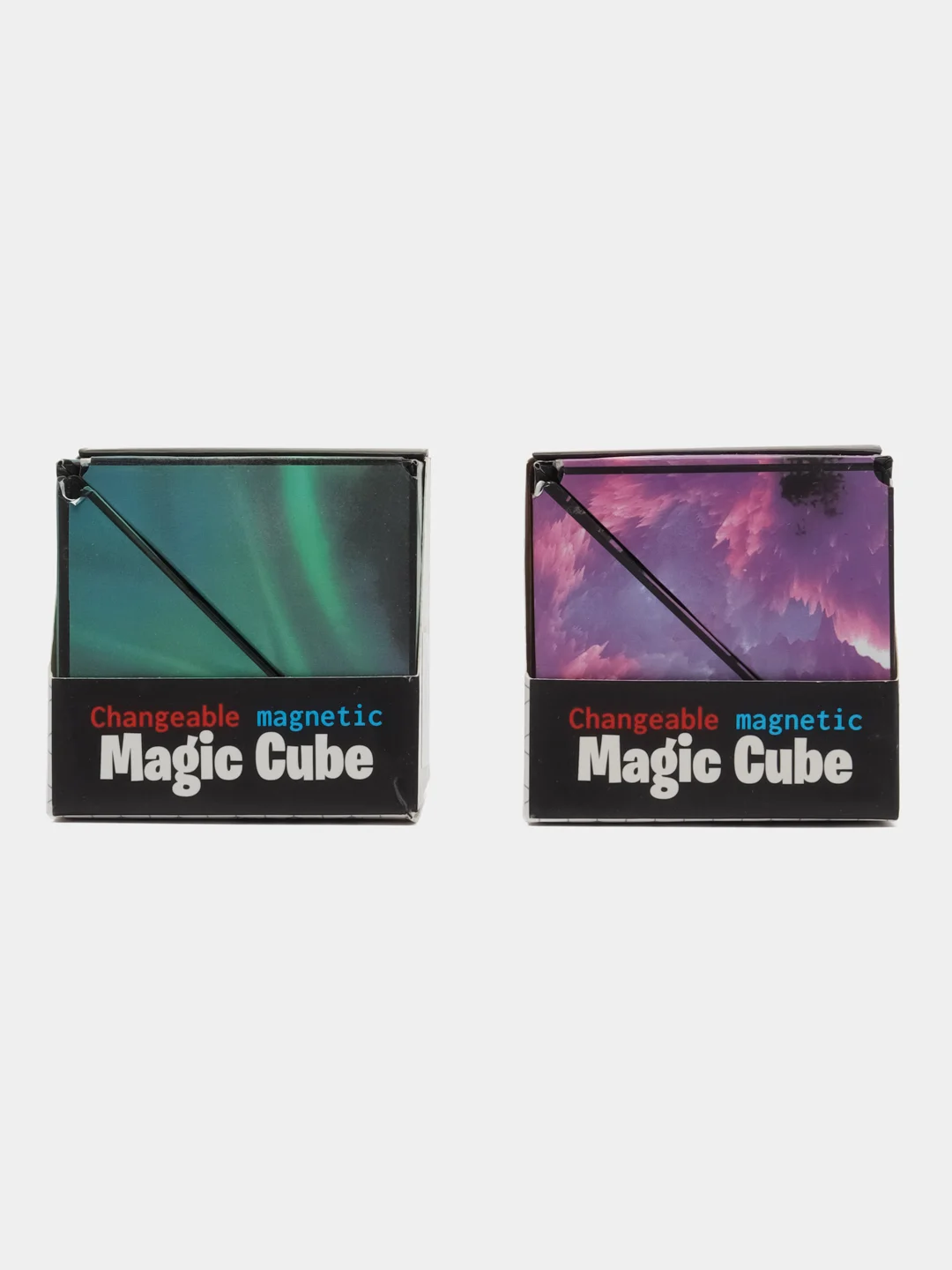 Пурпурный магический куб Маgic Cube головоломка 72 фигуры
