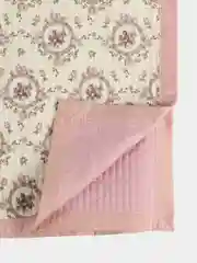 Кораллово-розовый покрывало двухстороннее стёганое ,Размер - 200/220.Ткань -верх(хлопок),низ - сатин
