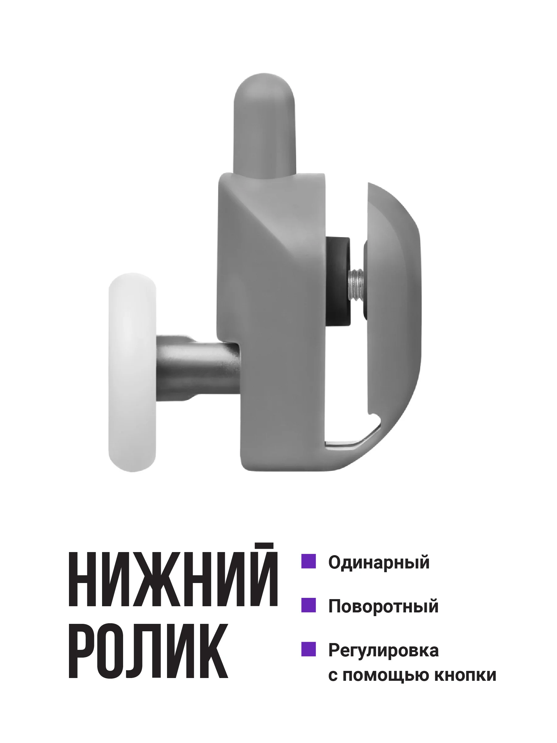 Ролики для душевой кабины Birdhouse, набор 8 шт